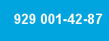 929 001-42-87